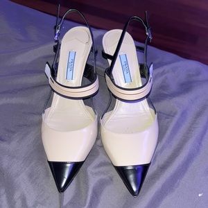 Authentic Prada, high heels, used condition, size 6